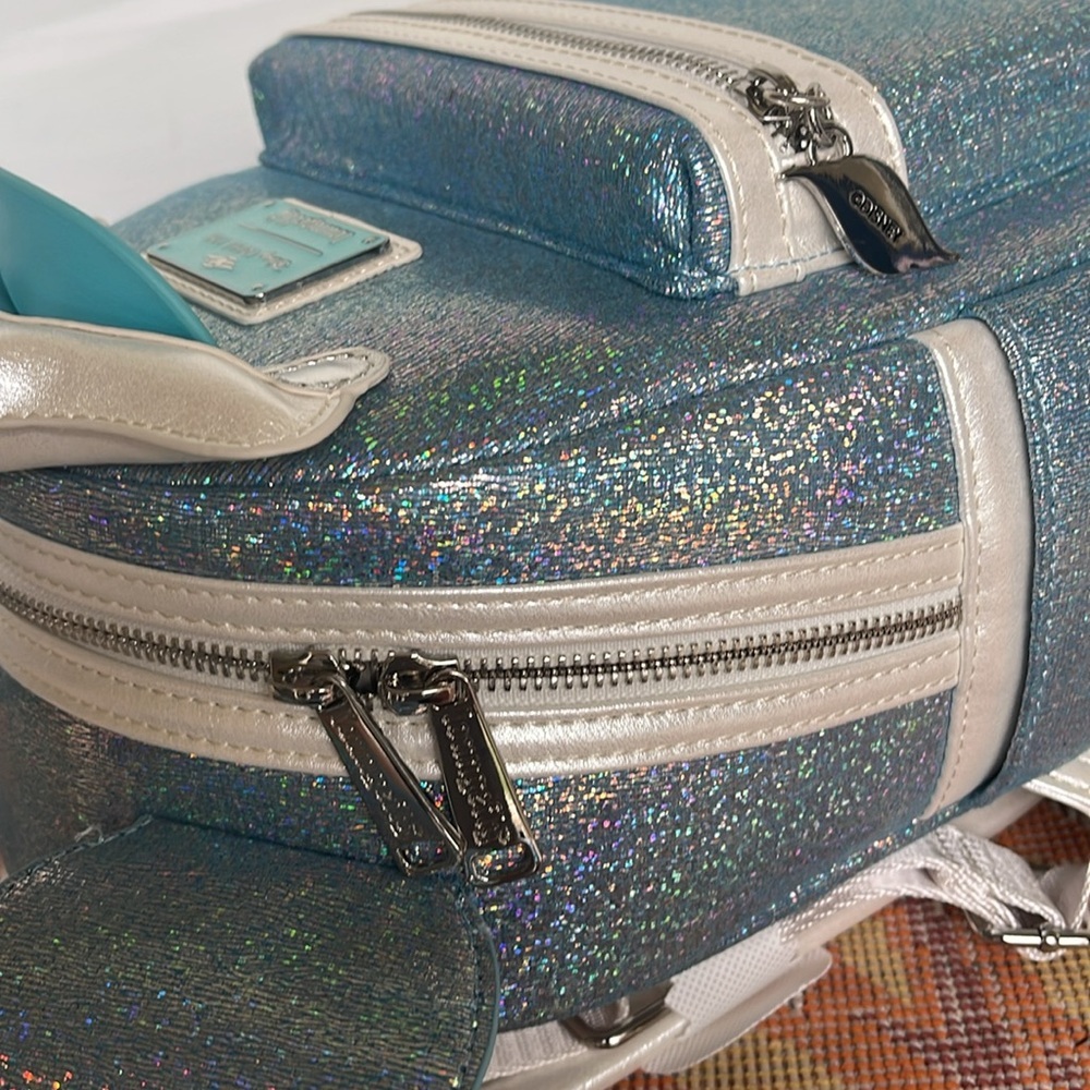 Disney Cruise Line Loungefly Mini Backpack - 25th Anniversary - Shimmering Seas - Picture 9 of 16